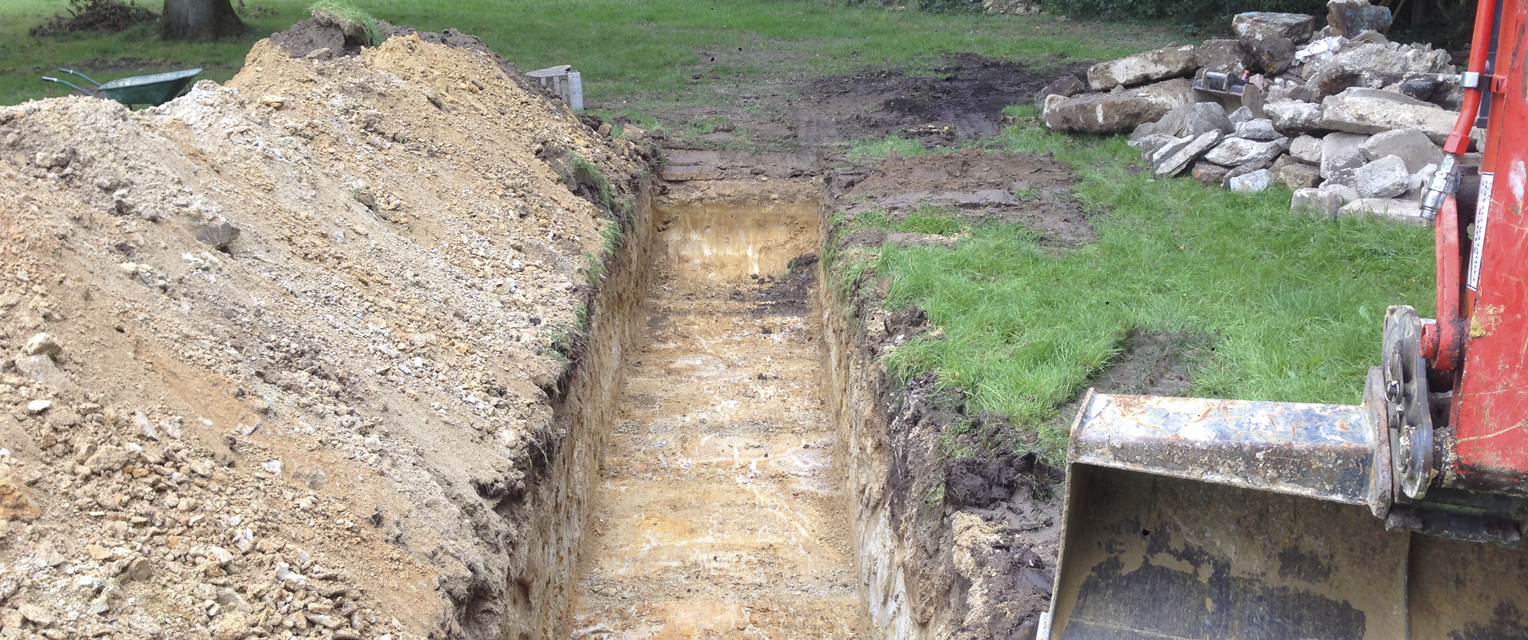 construction groundwork & trenching